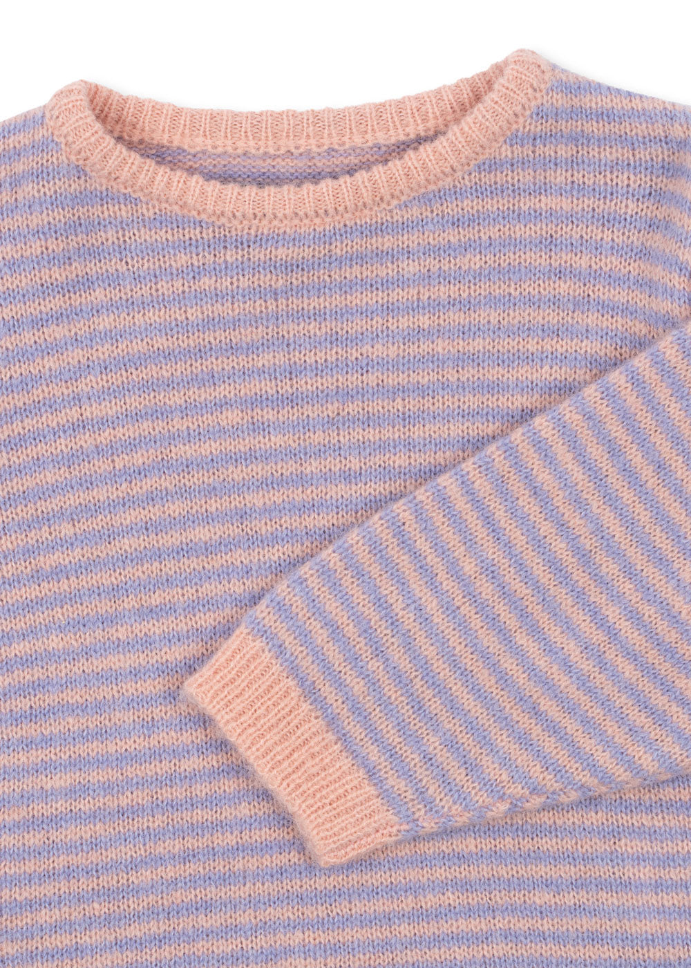 berle knit sweater | purple +. pink dolphin