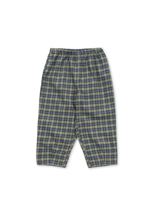 cara pants | laurel blue check
