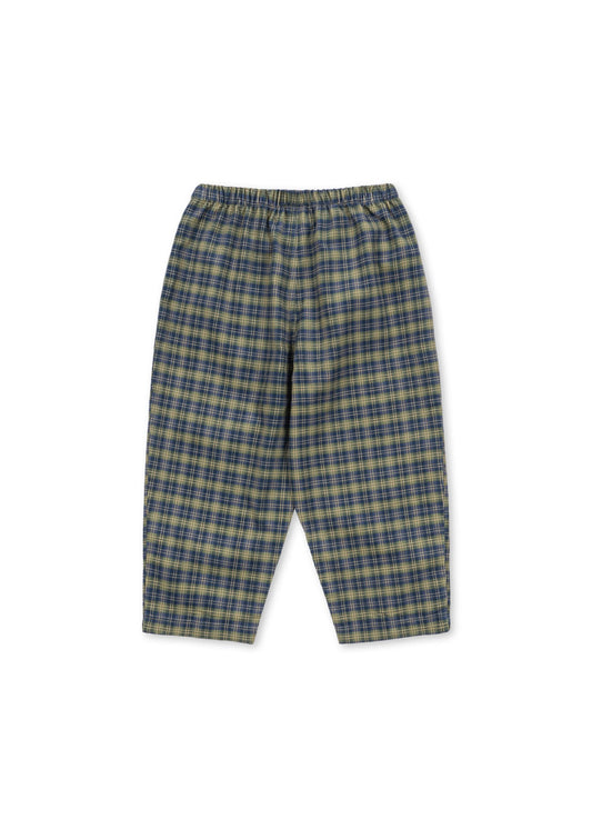 cara pants | laurel blue check