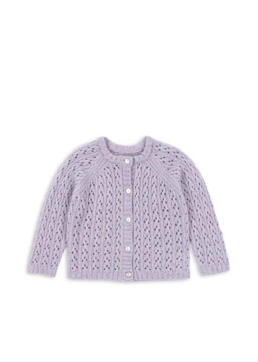 isa cardigan | lavender mist