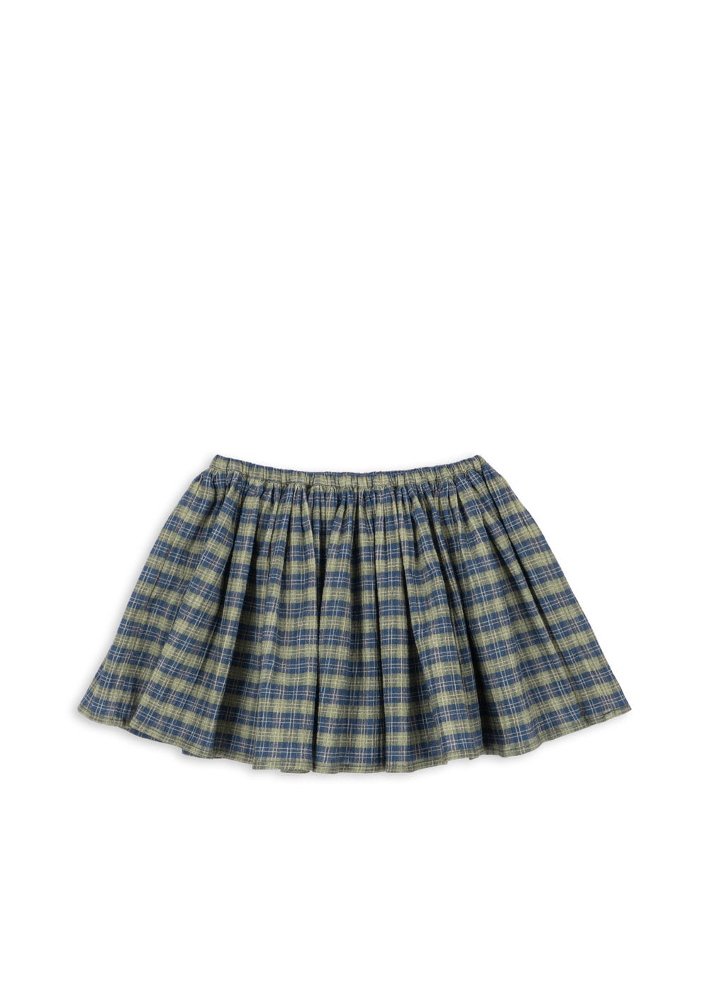 terre blouse | laurel blue check