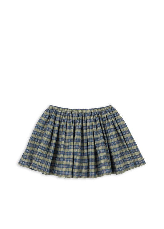 terre blouse | laurel blue check