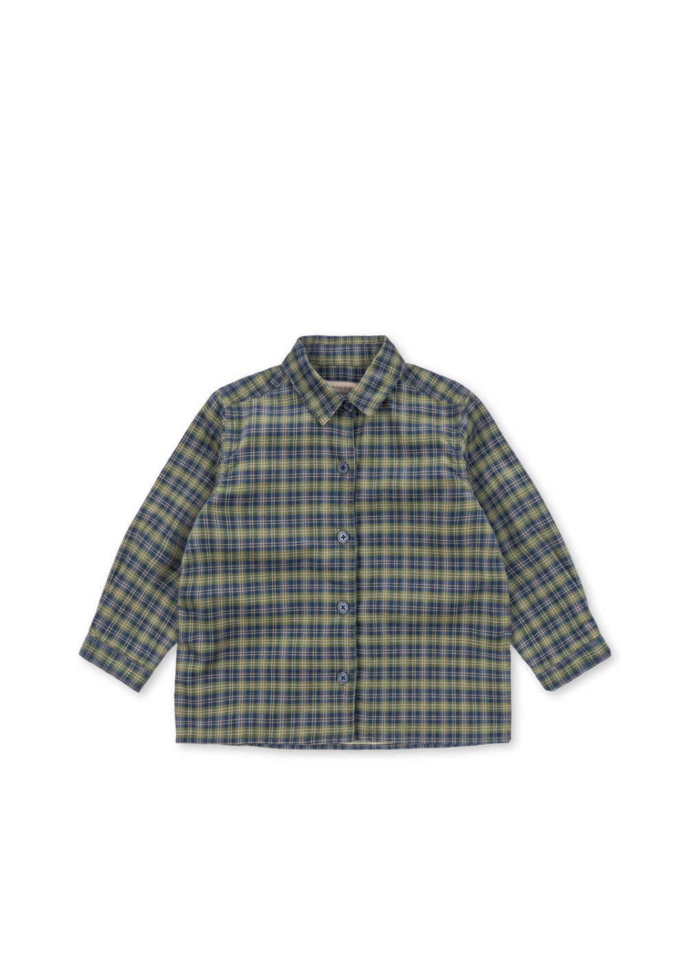 cara long sleeve shirt | laurel blue check