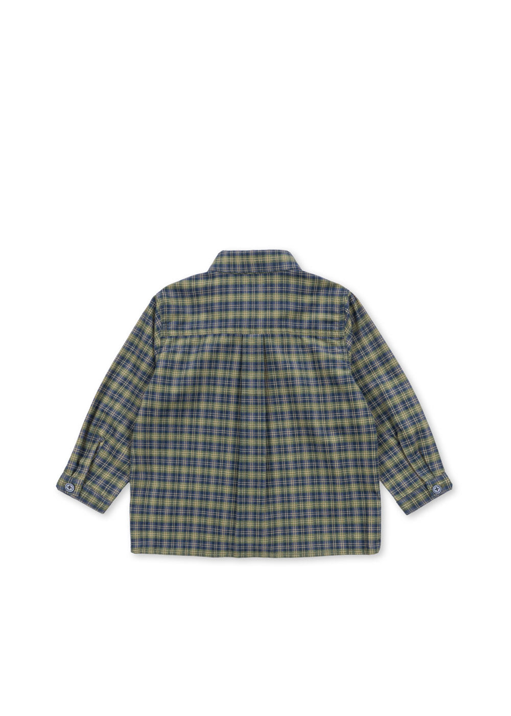 cara long sleeve shirt | laurel blue check