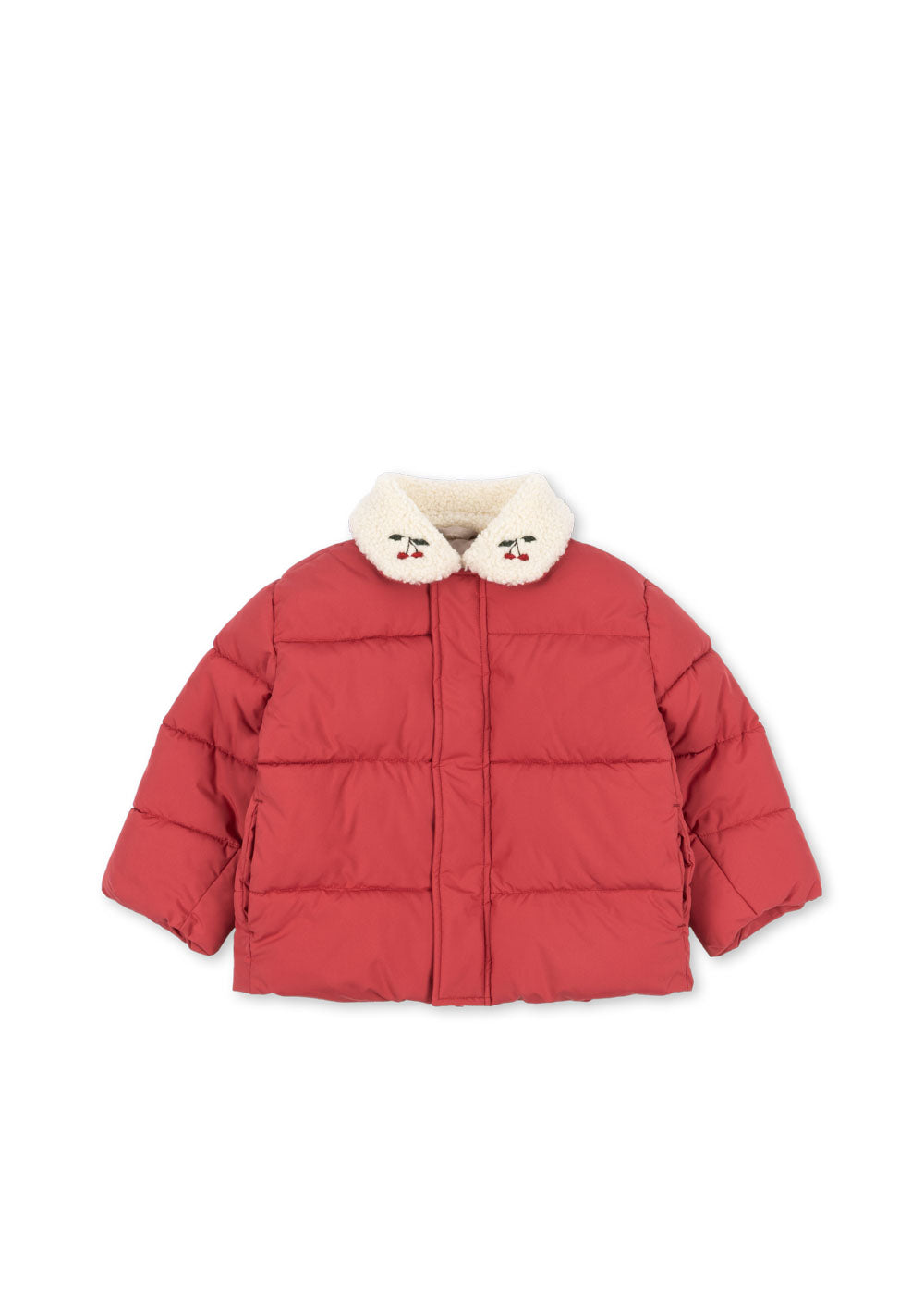 alpi collar jacket | cardinal