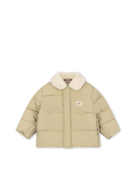 alpi collar jacket | pale olive green