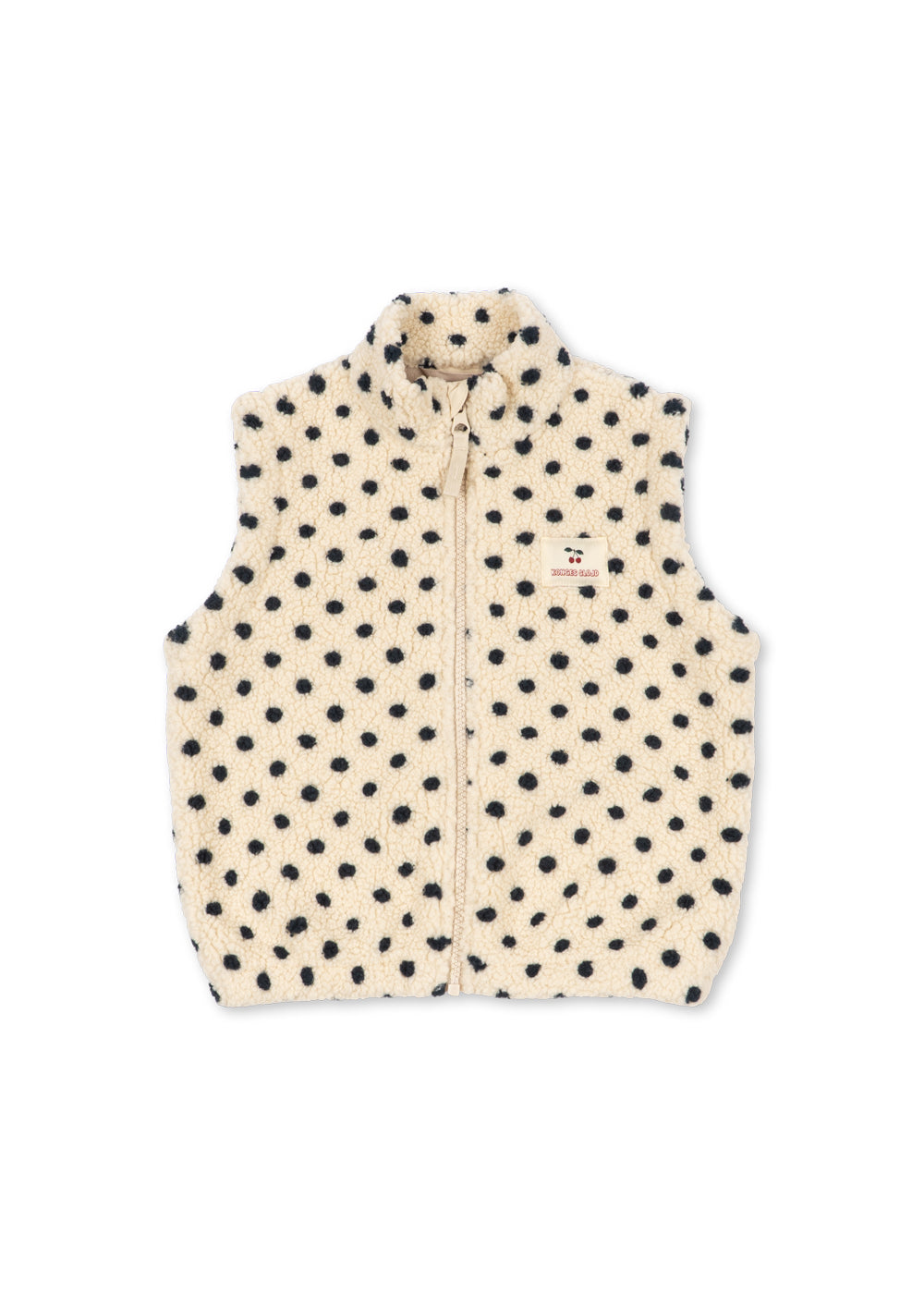 jody teddy vest | dot lumiere