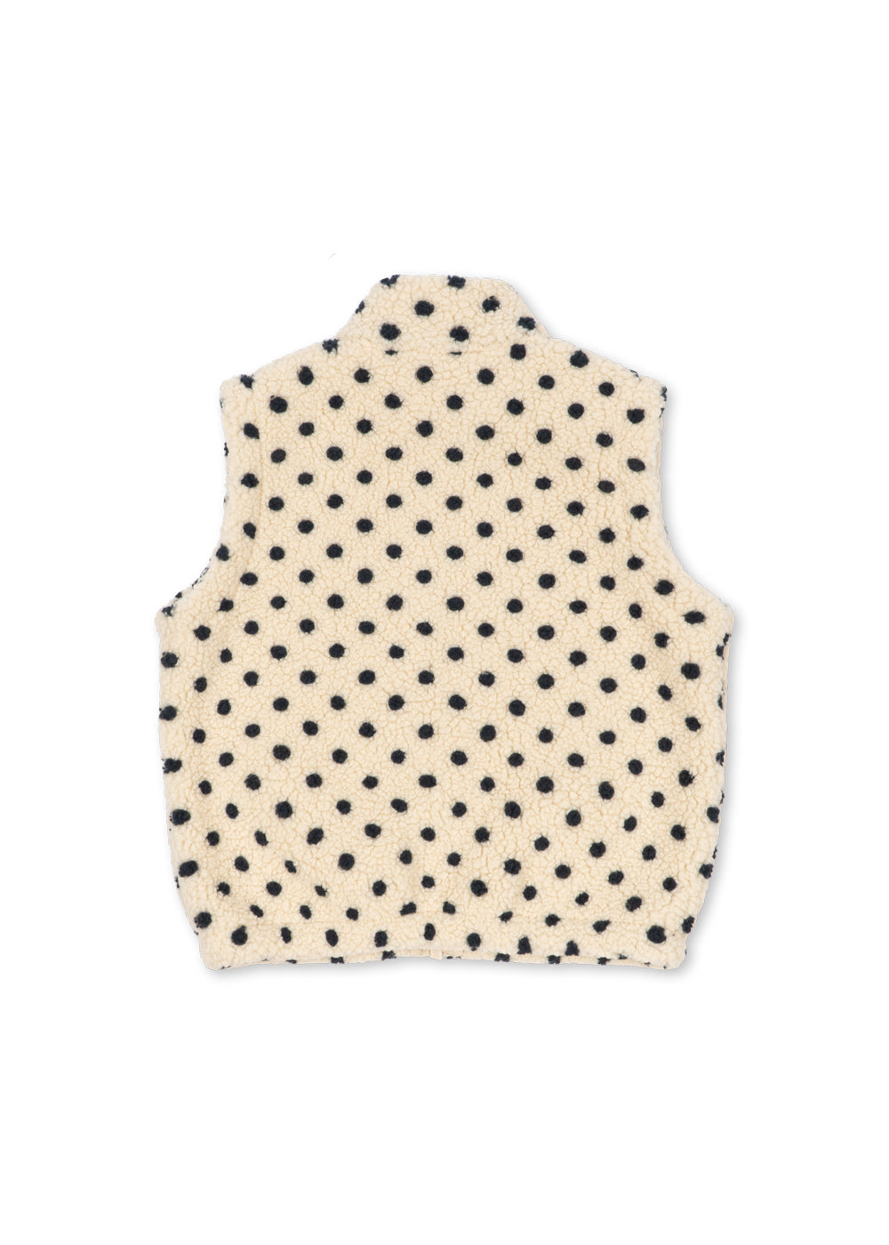 jody teddy vest | dot lumiere