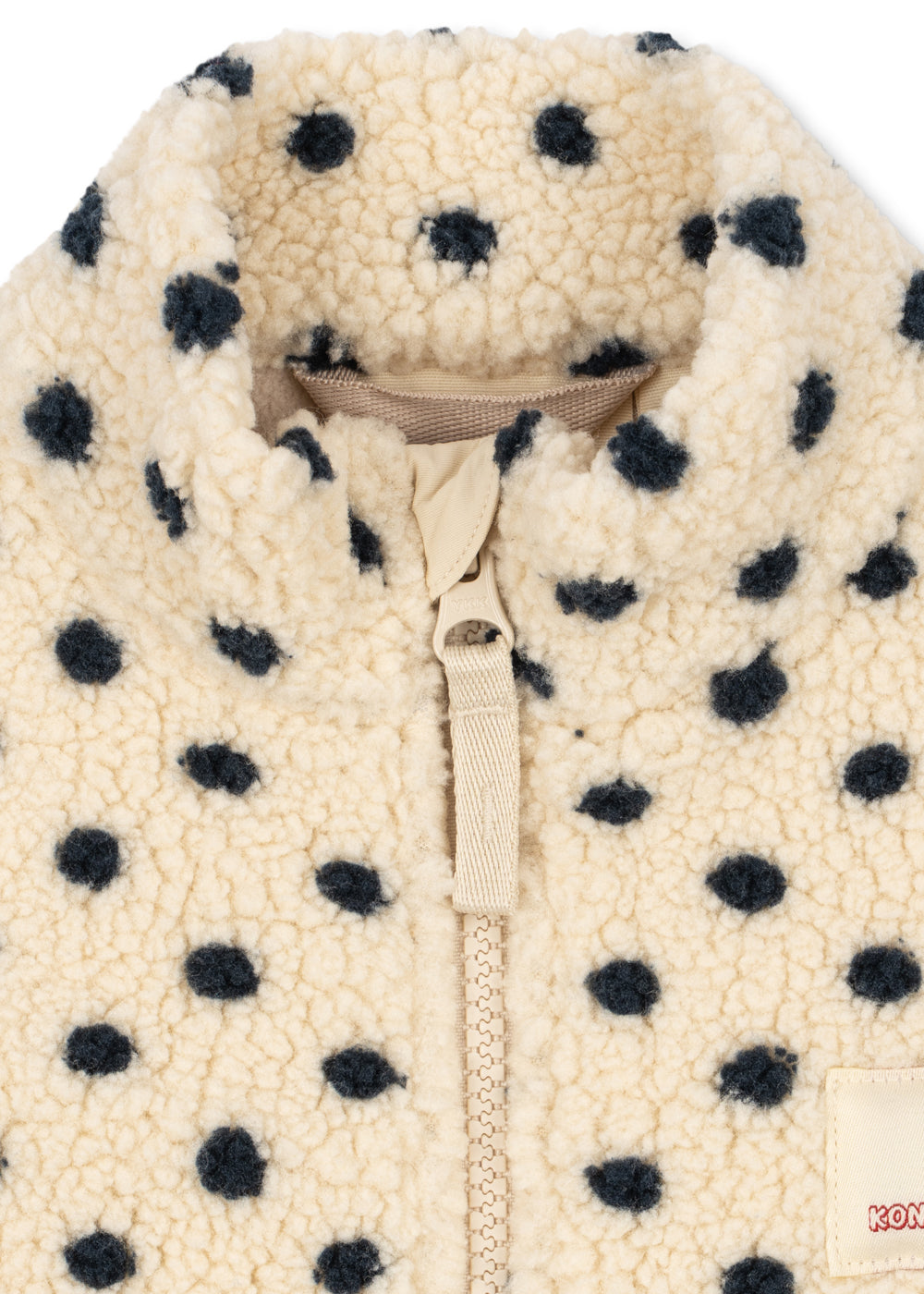 jody teddy vest | dot lumiere