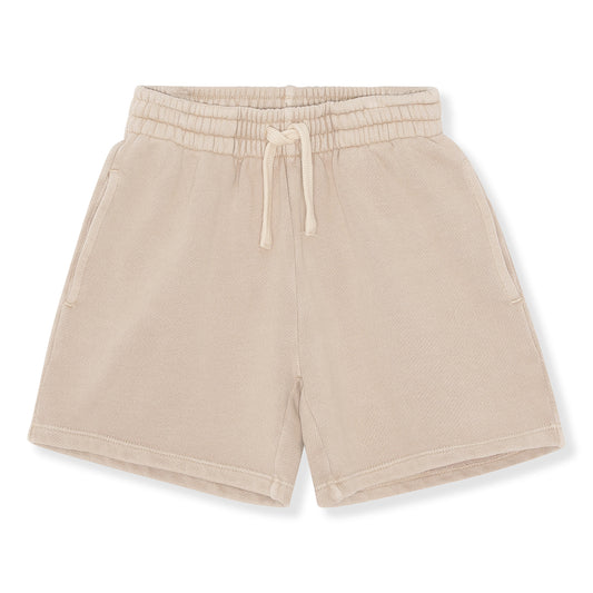 lou long sweat shorts | oxford tan