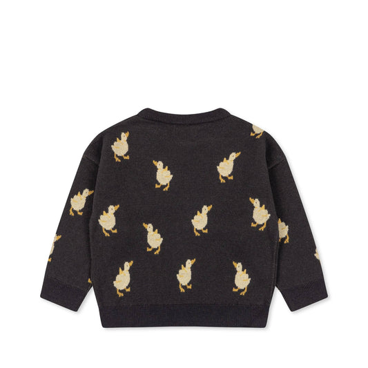 lapis knit blouse | magnet duckling