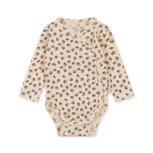 classic newborn long sleeve body | fleur tricolore