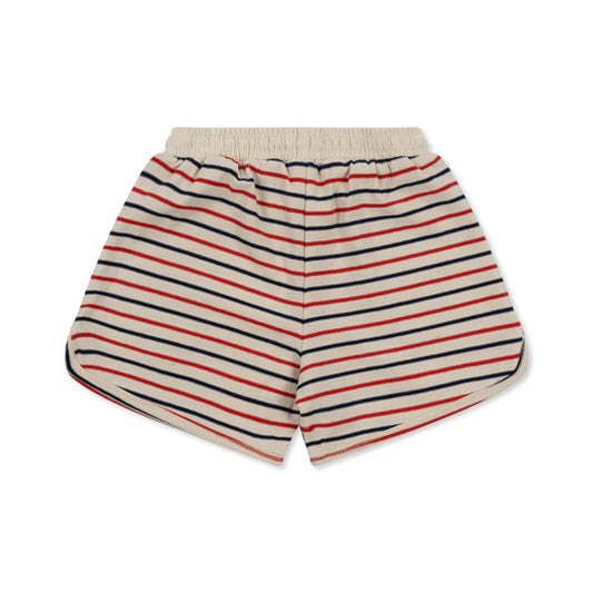 lin classic shorts | tricolore stripes