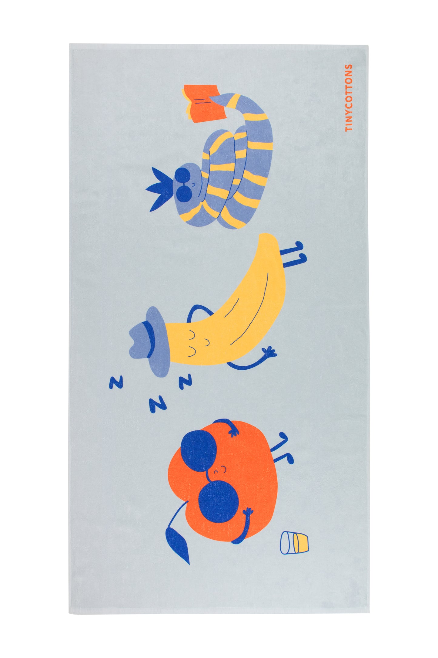 leisure towel | washed blue