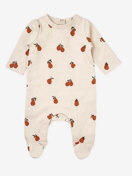 pear footed romper