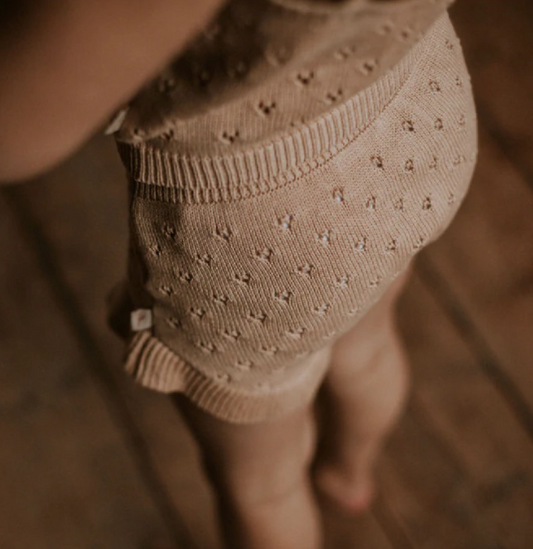 knitted summer shorts | oath