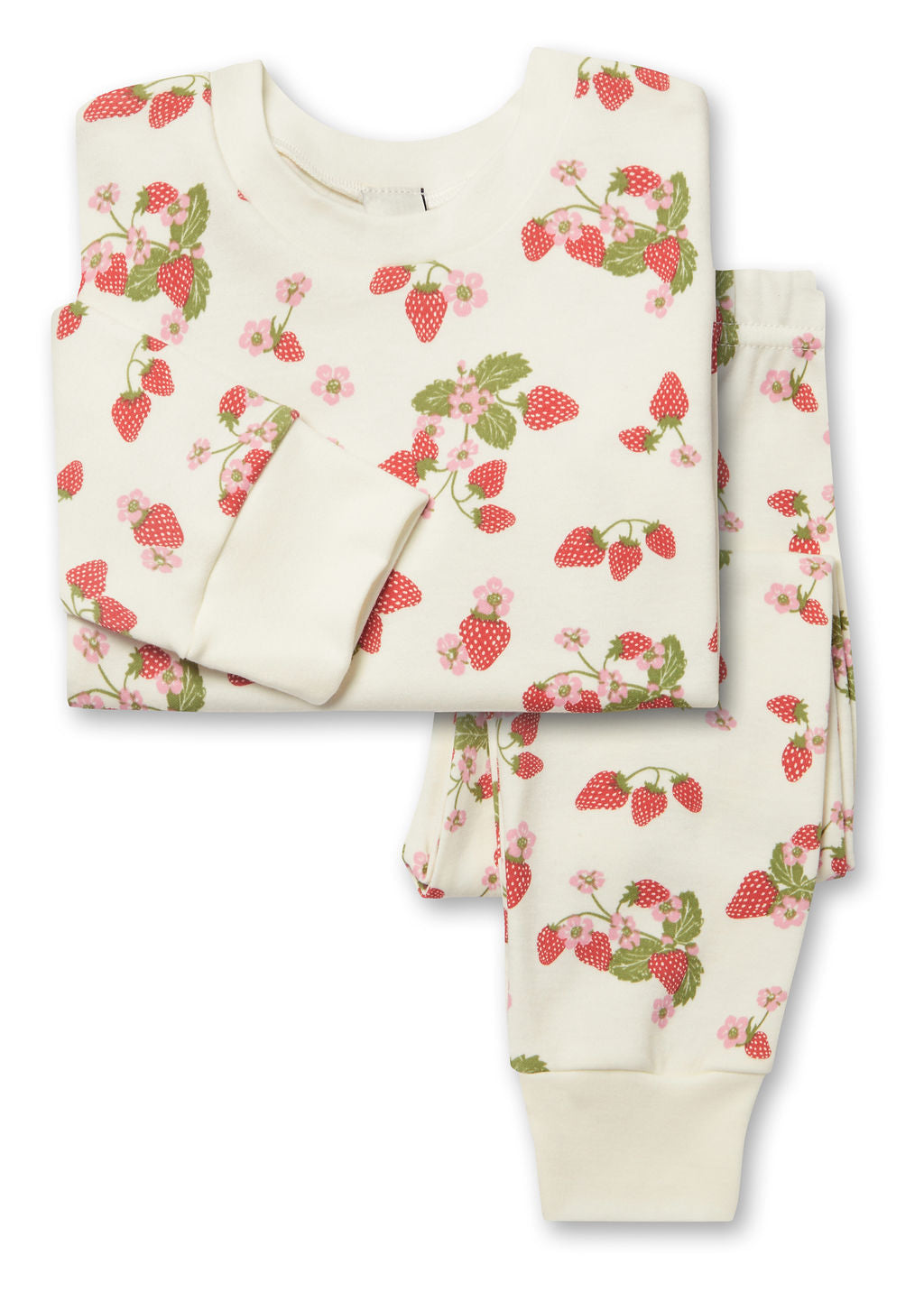 classic pj set | strawberry