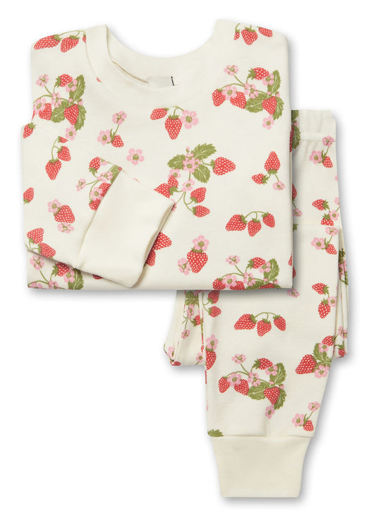 classic pj set | strawberry