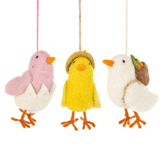 felt chirpy chicks