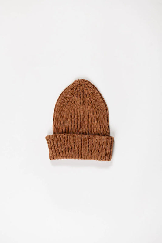 chunky beanie | cinnamon