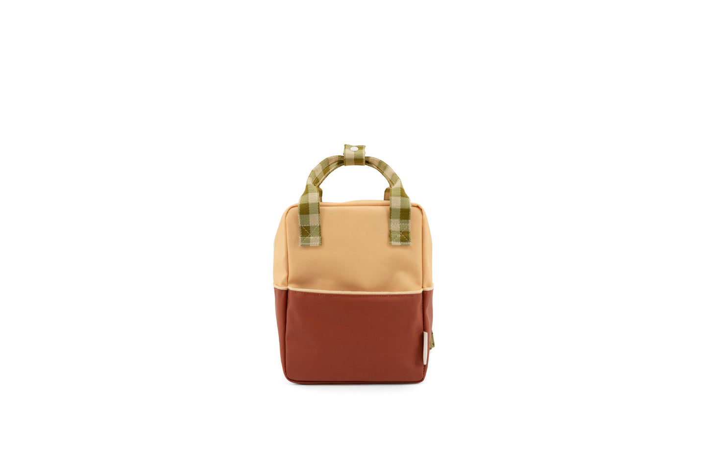 small backpack | fig brown + apple tree + vanilla sorbet