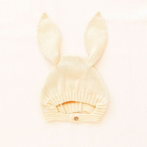bunny hat | buttercream & golden earth