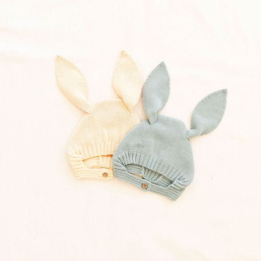 bunny hat | buttercream & golden earth