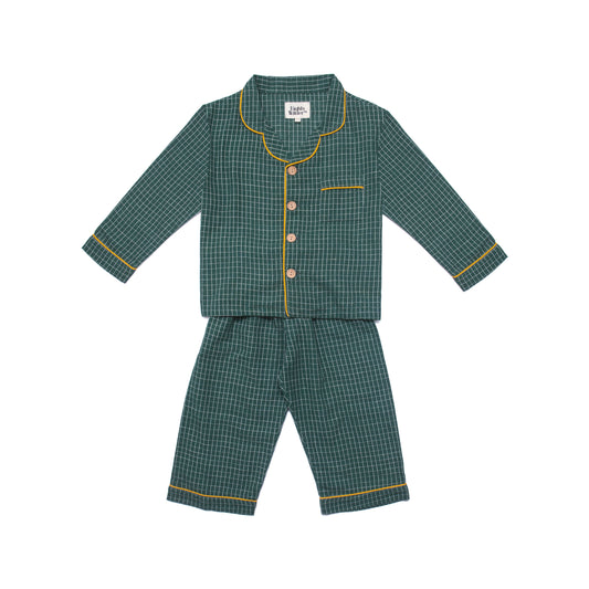 lennon pajamas | forest check